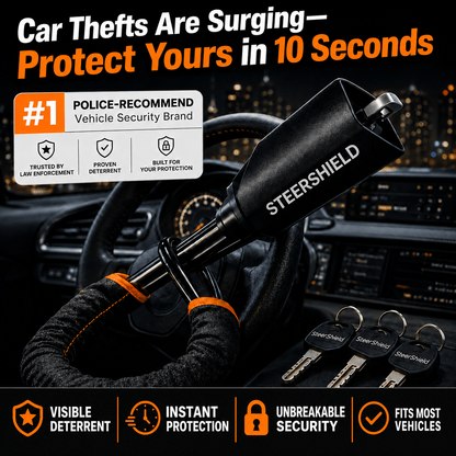 SteerShield™ Anti-Theft Lock - Steershield