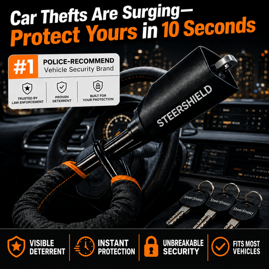 SteerShield™ Anti-Theft Lock - Steershield
